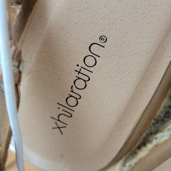 Xhileration chunky wedge espadrille opentoe sandal - Picture 12 of 12